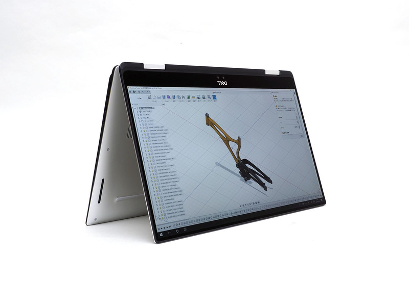 タブレットでは必須と言える広視野角パネル。IGZO4を採用しているとのこと