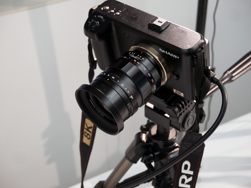 米ラスベガスで開催されたCES 20197や上海のAWE 2019でも展示された小型8Kビデオカメラ