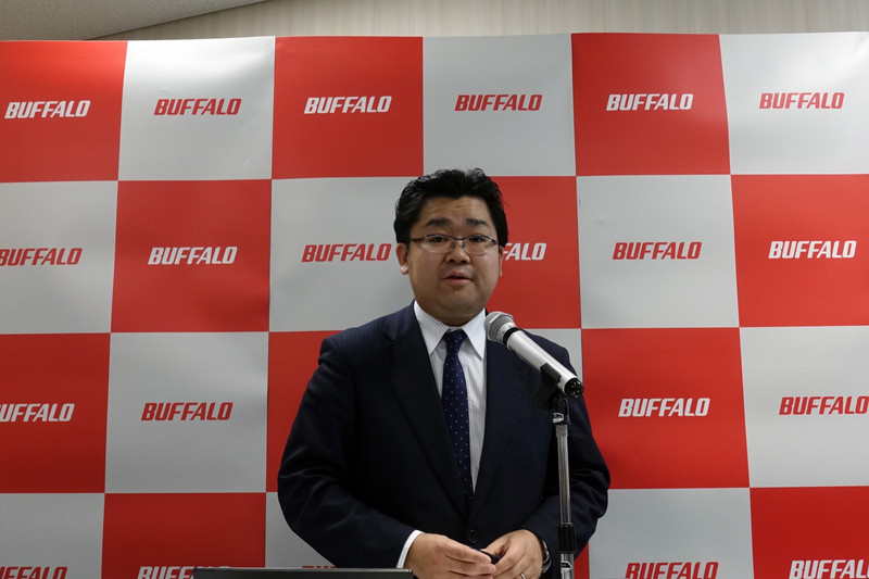 バッファロー 取締役兼ストレージプロダクト&サービス事業部長を務める石丸正弥氏