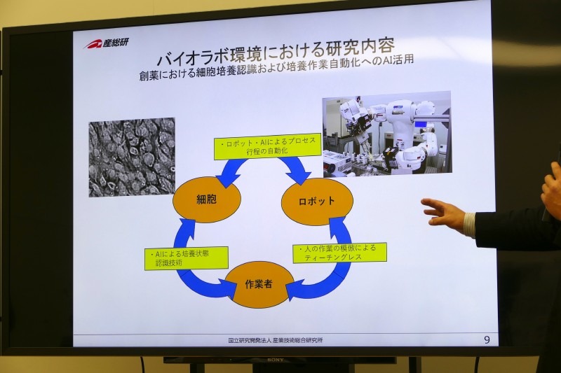 模擬バイオラボでは創薬における細胞培養作業自動化を目指す
