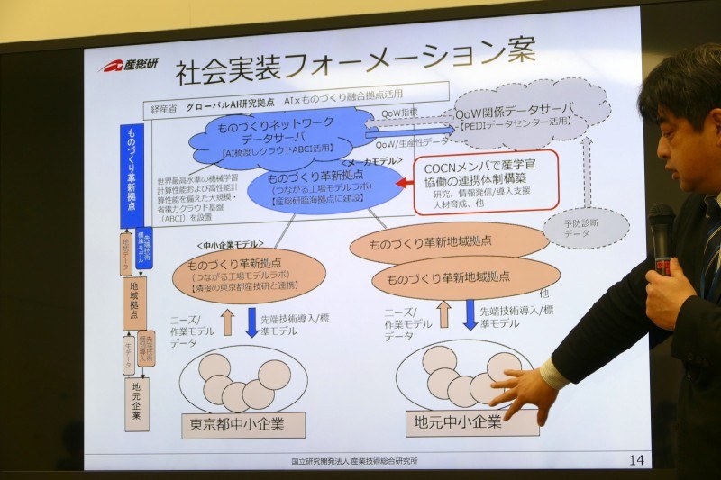 地方の中小企業にも導入できる技術を目指す