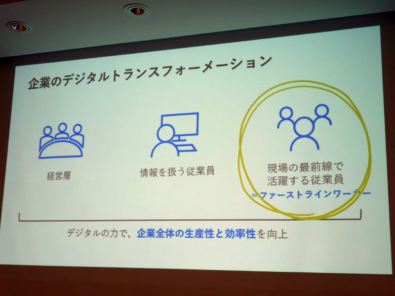 企業のデジタルトランスフォーメーションはファーストラインワーカーにも波及する必要がある