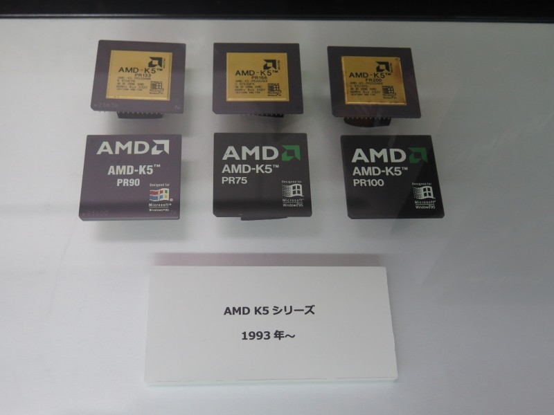 Pentiumと互換性のあるK5シリーズ