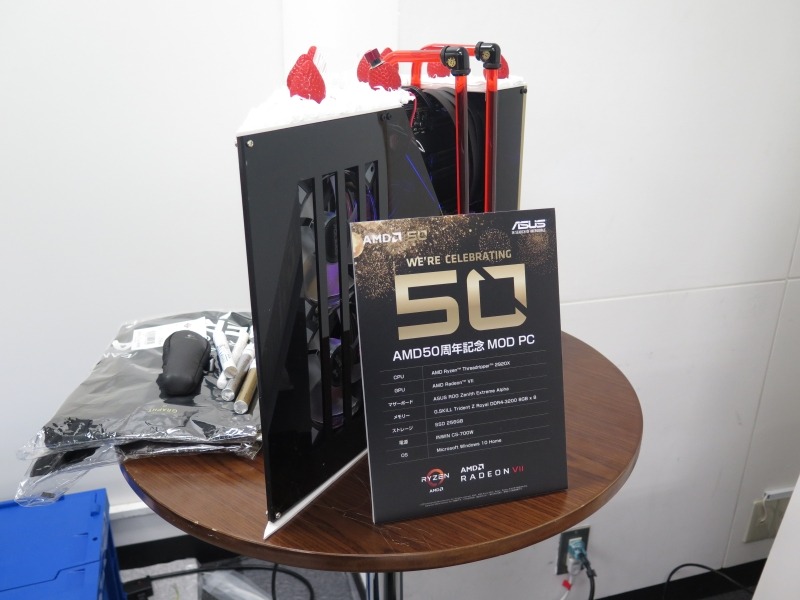 森田氏が作成したショートケーキ型のMod PC