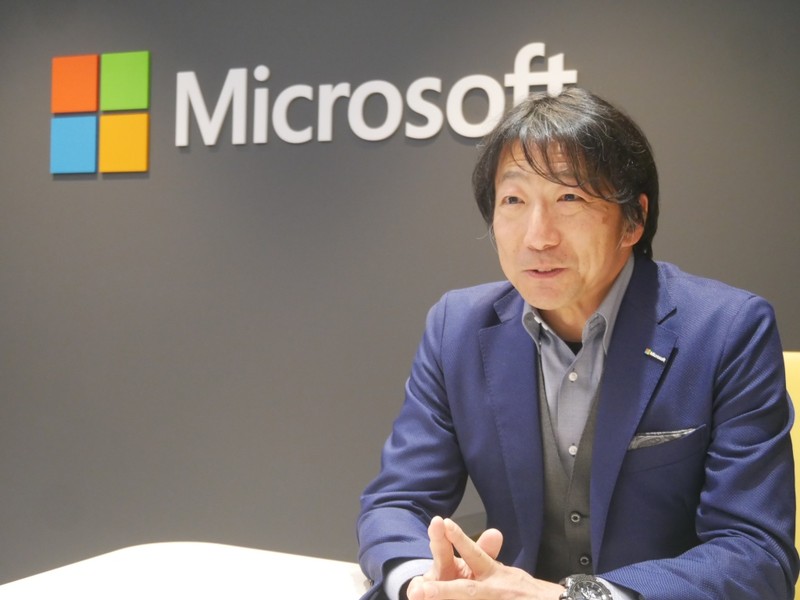 日本マイクロソフト 執行役員常務　コンシューマー&デバイス事業本部長の檜山太郎氏