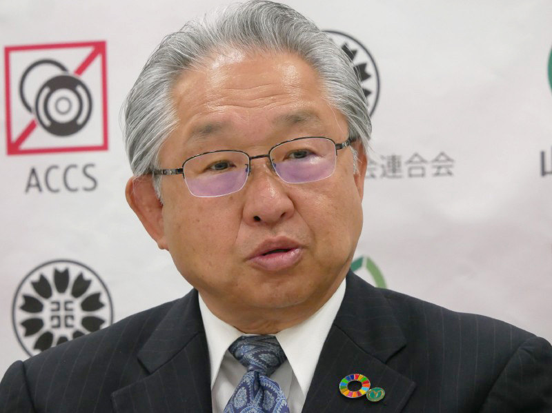 国立大学法人山口大学の岡正朗学長