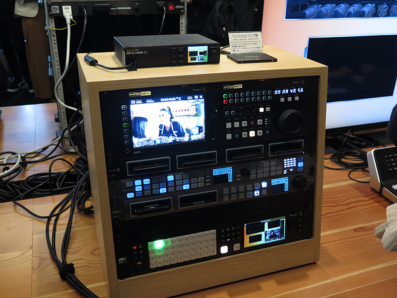 8K対応の製品群