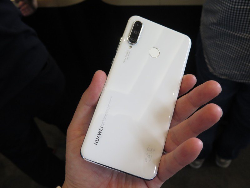 パールホワイトモデルの背面