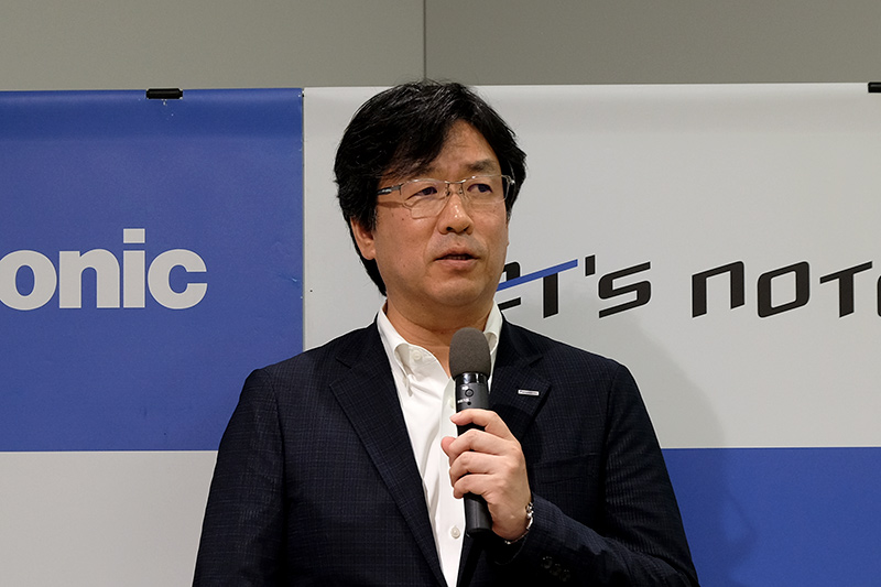 同社モバイルソリューションズ事業部 開発センター 所長 栂尾幸一郎氏