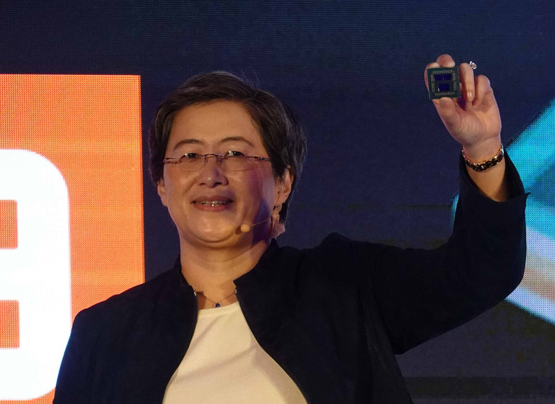 Ryzen 9を掲げるAMDのLisa Su(リサ・スー)氏(President and Chief Executive Officer,AMD)