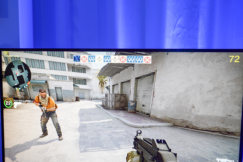 通常の15Wに下げると70fpsに下がることがわかる