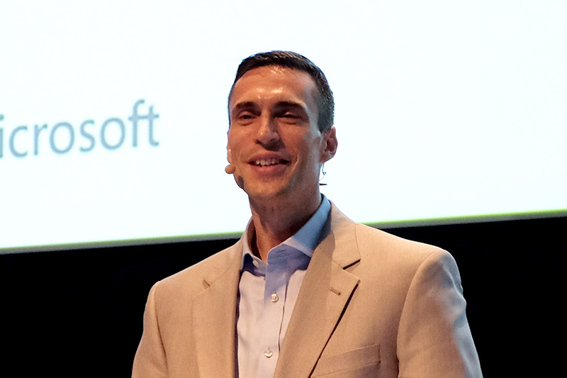 米Microsoft コーポレート バイスプレジデント Microsoft 365 ジャレッド・スパタロウ氏