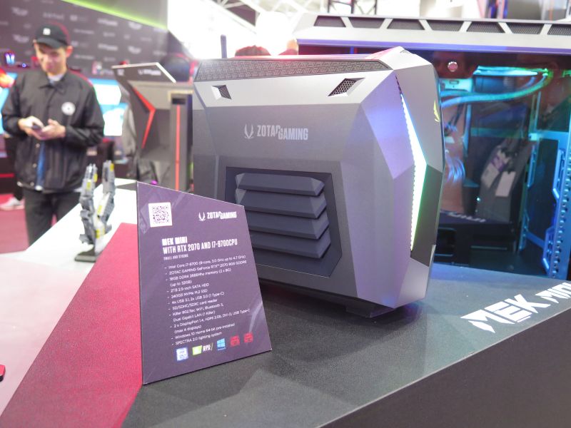 コンパクトサイズでGeForce RTXを搭載するMEK Miniシリーズ