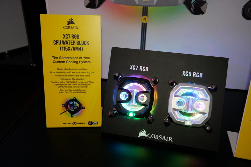 CPUブロックは、LGA2066およびSocket TR4に対応する「XC9 RGB」と、LGA115xおよびSocket AM4に対応する「XC7 RGB」の2モデルを用意。いずれもフルカラーLEDイルミネーションを搭載する