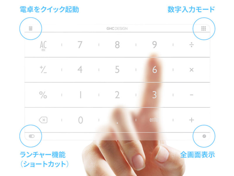 Nums上の印字と各種機能