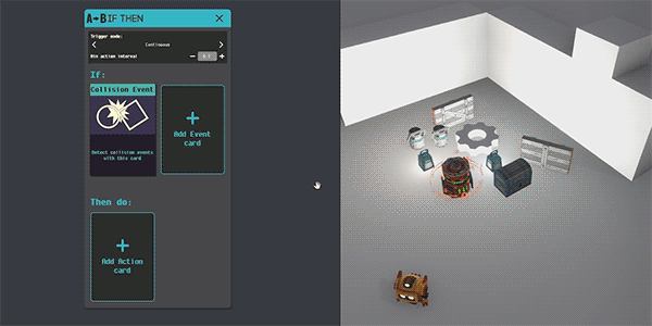 カードベースの「ビジュアルプログラミングシステム」