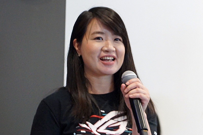 ASUS JAPAN システムビジネス事業部 マーケティング部 部長のCynthia Teng氏