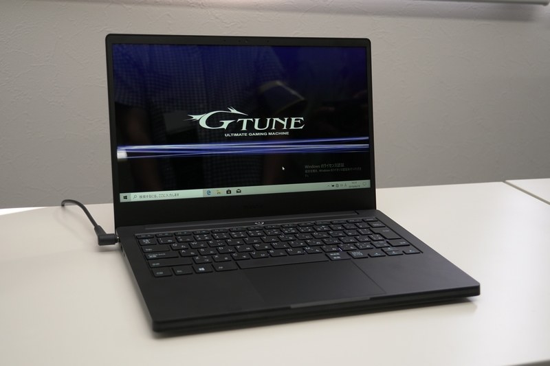 Core i7-8709G搭載の「G-Tune NEXTGEAR-NOTE」