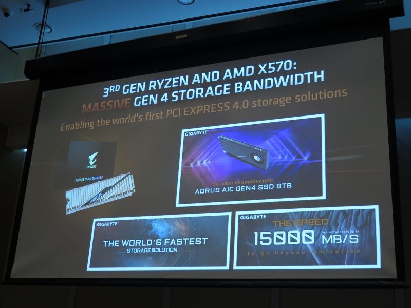 PCI Express 4.0対応SSDはGIGABYTE、Galax、Corsairから7月7日とほぼ同じタイミングで登場