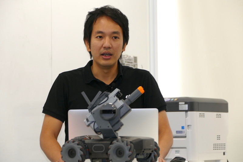 DJI JAPAN株式会社 プロダクトマーケティングマネージャー 皆川正昭氏
