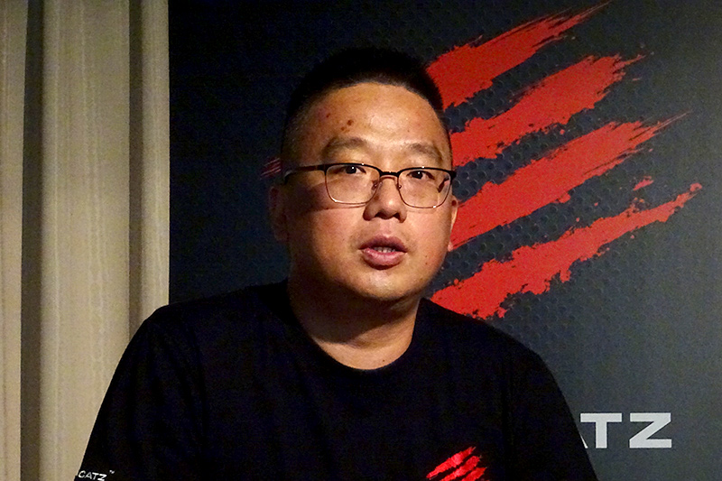 Bill Lo氏(General Manager, Mad Catz Global Limited)