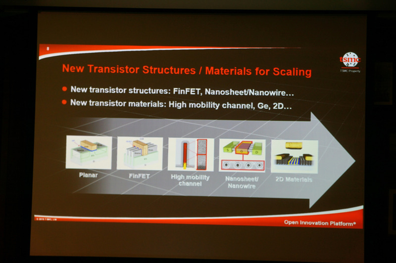 N5といった新しいプロセス技術の製品を支えるトランジスタや素材