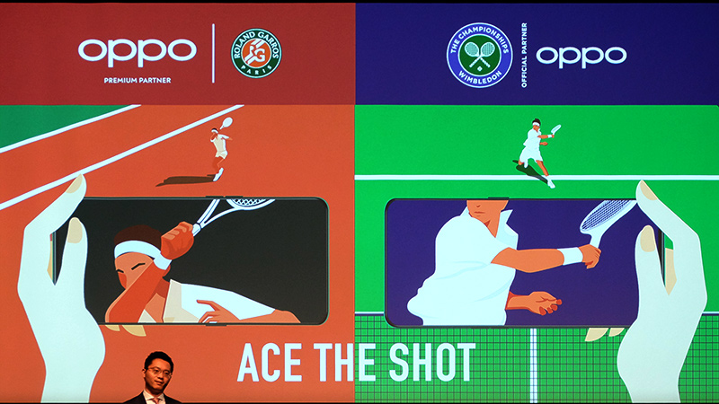 グランドスラム2大会の公式スポンサーに