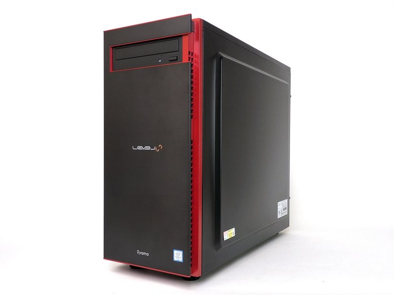 iiyama PC LEVEL∞「LEVEL-R039-LCi9K-XYVI-IeC」。プロ格闘ゲーマー「ガチくん」コラボゲーミングPC