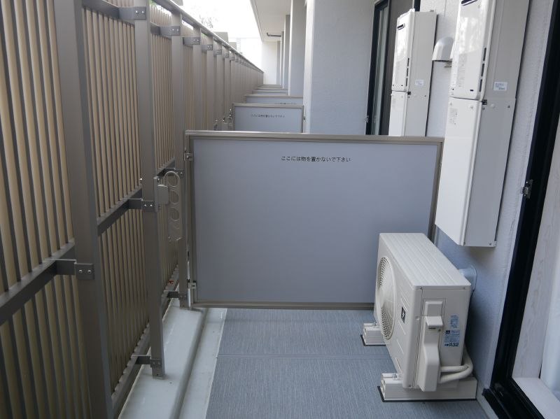 バルコニーの様子