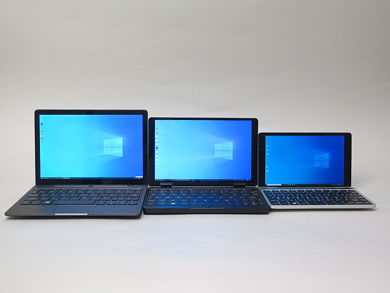 3台並べてみたところ