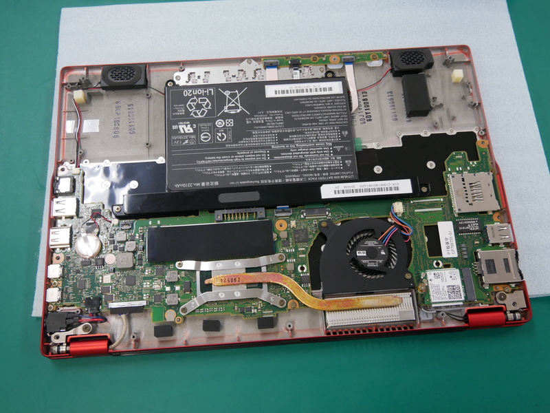 これで部品の組み込みは完了だ