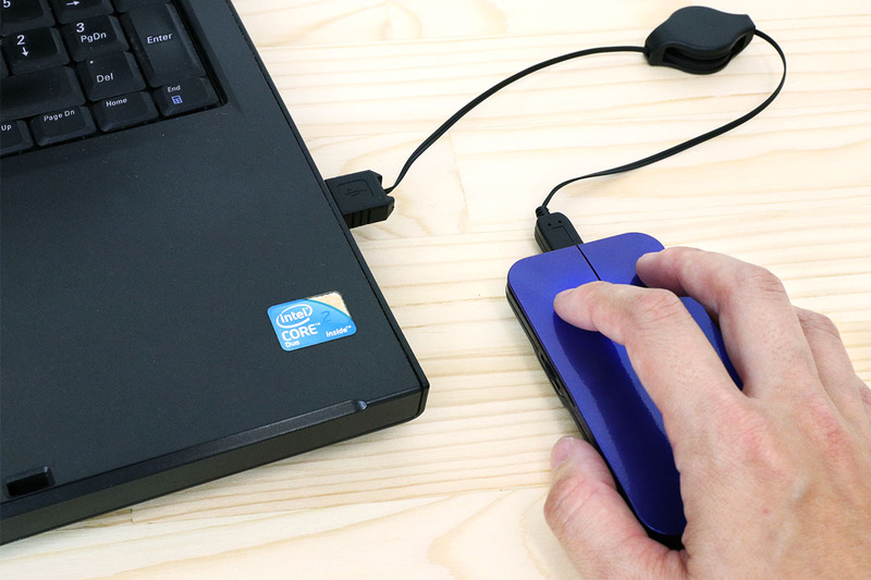 USBフラットマウス SRM-MA02