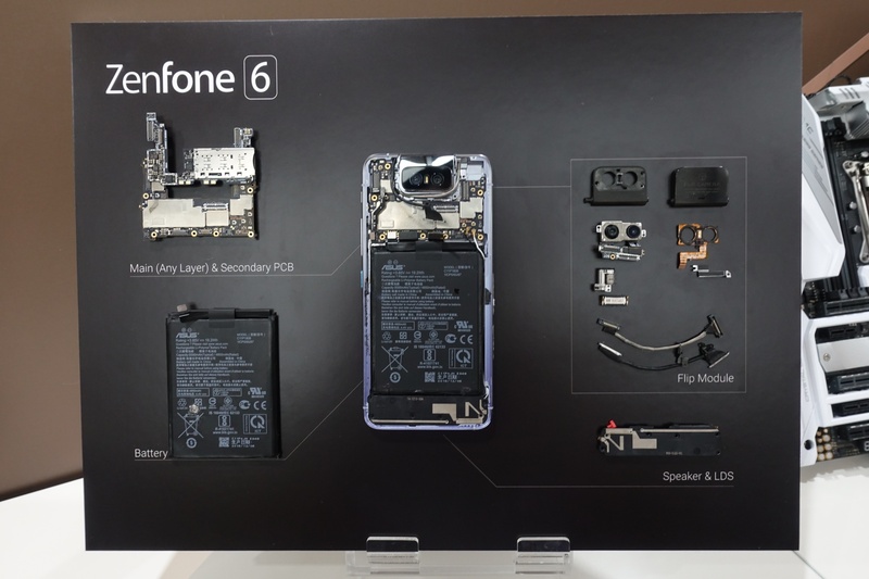 ZenFone 6の内部構成