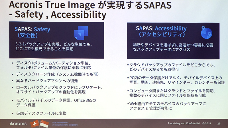 安全性とアクセシビリティ