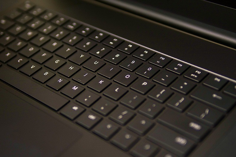 キーボードは英語配列