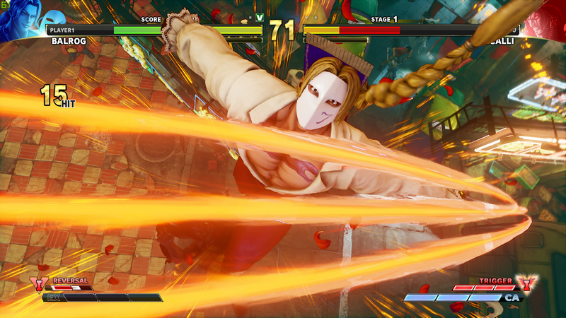 比較的重くなると言われる超必殺技の演出シーンでも60fpsをキープ。左上のフレームレート表示はNVIDIA GeForce Experienceのもの