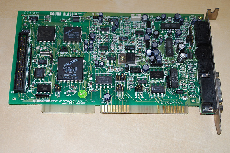 筆者のSound Blaster Pro 2