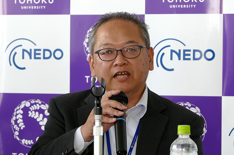 NNEDO ロボット・AI部 次世代人工知能・ロボット中核技術開発プロジェクトマネージャー 渡邊恒文氏