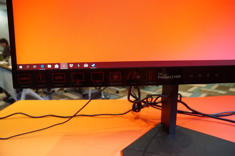 日本HP、FreeSync 2 HDR/240Hz表示対応の27型ゲーミング液晶 - PC Watch