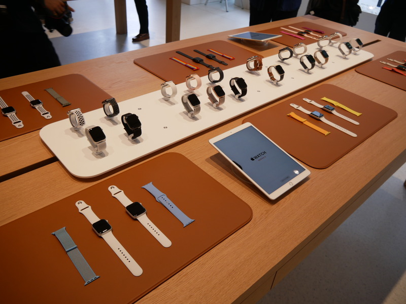 AppleWatchのコーナー