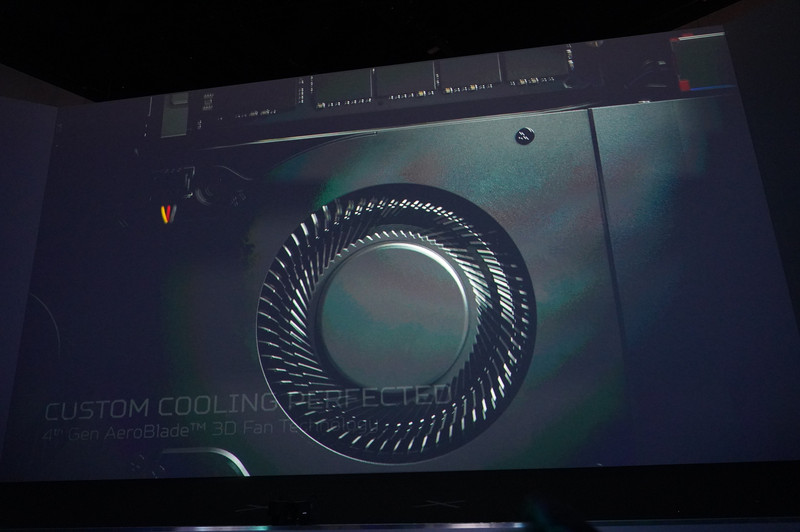 第4世代のAeroBlade 3Dを採用