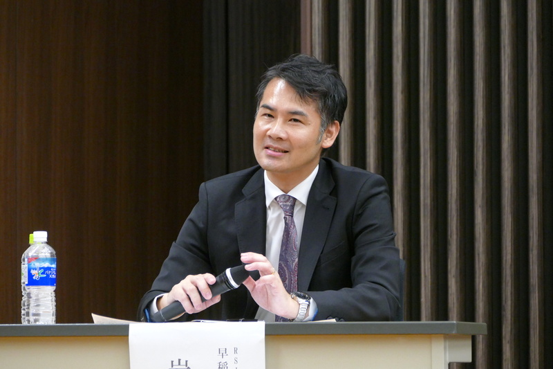 早稲田大学教授 岩田浩康氏