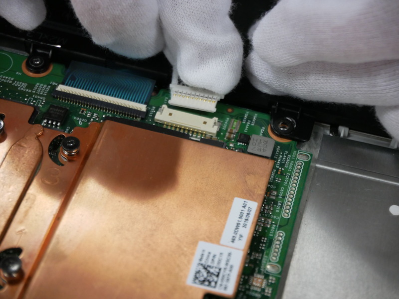 バッテリケーブルの接続