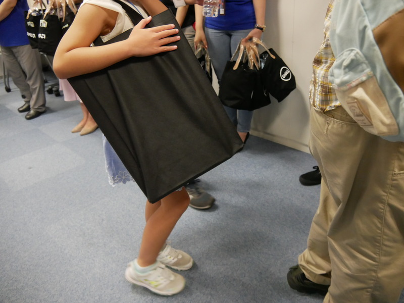 完成したPCは全員が持ち帰ることができた