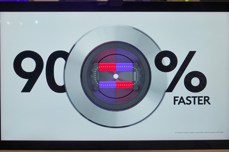 通常のマウスより90%高速