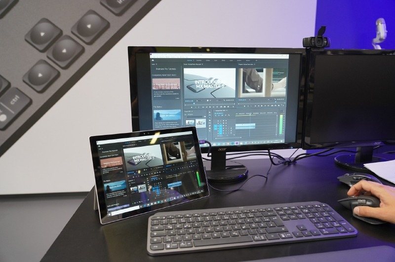 Premiereで設定しているところ