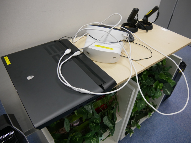 コンシューマ向けPCのほか、VRの検証機もある