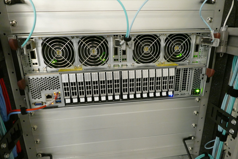 1ノードには8GPUが搭載されている