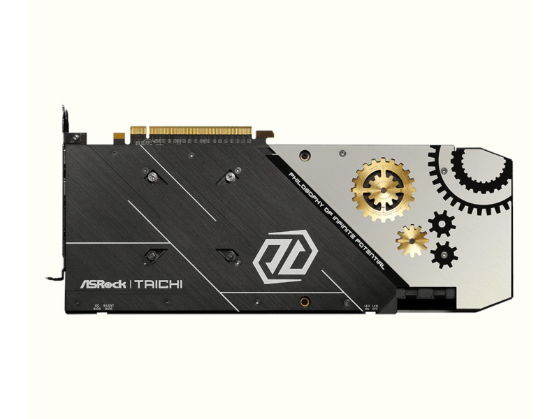 Taichiデザインのバックプレートも備える