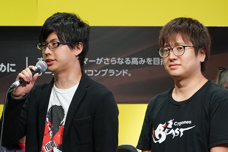 実況を行なったササ氏(左)と、解説を行なったふ～ど氏(右)